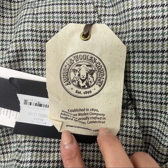 RAG & BONE Reversible Car Coat Black/100% Wool Houndstooth Jacket NWT MSRP$895 - Picture 13 of 15